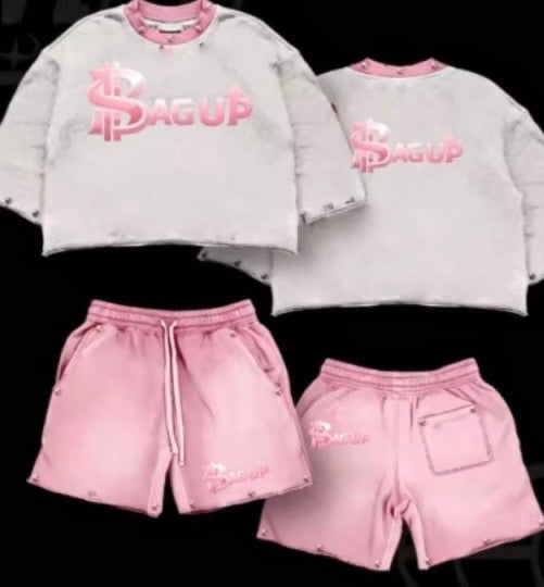 Short Sleeve 2 piece short set